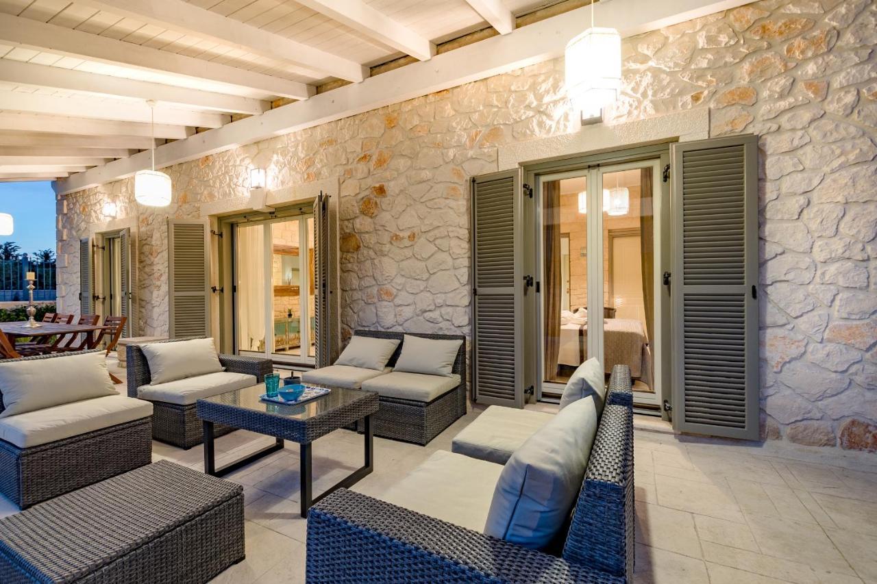 Zante Soleil - High-End Stone Villa With Swimming Pool Lagopodhon Exterior foto